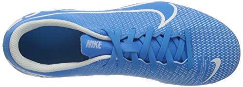 Nike Jr. Mercurial Vapor 13 Club MG, Botas de fútbol Unisex niño, Multicolor (Blue Hero/White/Obsidian 414), 35.5 EU