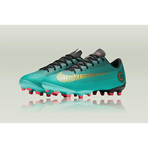Nike Jr. Mercurial Vapor XII Academy Cr7 MG, Zapatillas de Fútbol Unisex Niños, Turquesa (Clear Jade/Mtlc VIVI 390), 35.5 EU