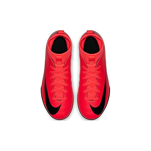 Nike Jr Superfly 6 Club Cr7 IC, Zapatillas de fútbol Sala Unisex Adulto, Multicolor (Bright Crimson/Black-Chrome 600), 38.5 EU