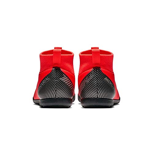 Nike Jr Superfly 6 Club Cr7 IC, Zapatillas de fútbol Sala Unisex Adulto, Multicolor (Bright Crimson/Black-Chrome 600), 38.5 EU