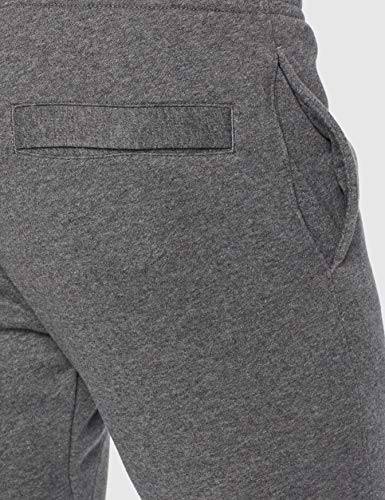 NIKE M CFD Pant FLC TM Club19 Pantalones de Deporte, Hombre, Charcoal Heathr/White/White, L