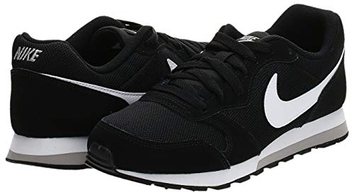 Nike MD Runner 2 GS 807316-001, Zapatillas de Running para Hombre, Negro (Black/Wolf Grey/White), 40 EU