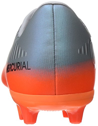 Nike Mercurial Vapor XI CR7 AG-Pro, Botas de fútbol Unisex niños, (Cool Grey/Mtlc Hematite/Wolf Grey/Total), 38 EU
