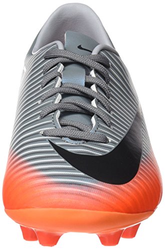 Nike Mercurial Vapor XI CR7 AG-Pro, Botas de fútbol Unisex niños, (Cool Grey/Mtlc Hematite/Wolf Grey/Total), 38 EU