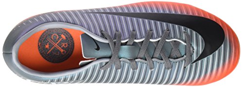 Nike Mercurial Vapor XI CR7 AG-Pro, Botas de fútbol Unisex niños, (Cool Grey/Mtlc Hematite/Wolf Grey/Total), 38 EU