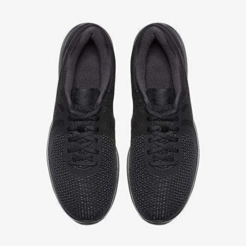 Nike Revolution 4 EU, Zapatillas de Running para Hombre, Negro (Black/Black 002), 41 EU