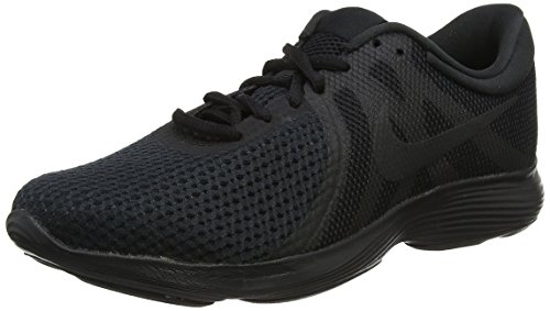 Nike Revolution 4 EU, Zapatillas de Running para Hombre, Negro (Black/Black 002), 41 EU