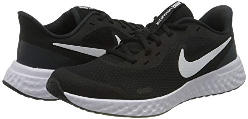 Nike Revolution 5, Running Shoe Unisex Niños, Negro, 35.5 EU