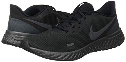Nike Revolution 5, Zapatillas de Atletismo para Hombre, Multicolor (Black/Anthracite 001), 45 EU
