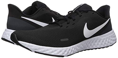 Nike Revolution 5, Zapatillas de Atletismo para Hombre, Multicolor (Black/White/Anthracite 002), 40 EU