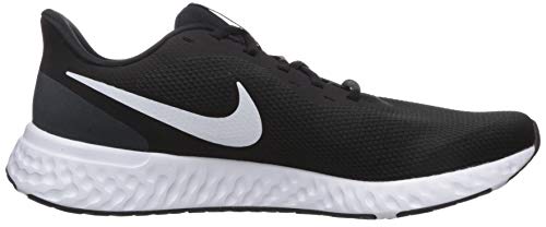 Nike Revolution 5, Zapatillas de Atletismo para Hombre, Multicolor (Black/White/Anthracite 002), 42 EU