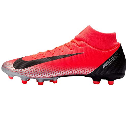 Nike Superfly 6 Academy CR7 MG, Botas de fútbol para Hombre, Rojo (Bright Crimson/Black-Chrome-da 600), 44 EU