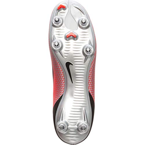 Nike Superfly 6 Academy CR7 SG, Botas de fútbol Unisex Adulto, Multicolor (Bright Crimson/Black/Chrome/Dark Grey 600), 42 EU