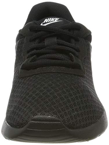 Nike Tanjun, Gymnastics Shoe Womens, Black/Black-White, 38 EU
