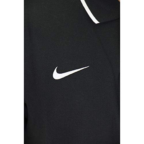 Nike TM Club19 SS -Polo, Hombre, Negro (Black/White), XXL