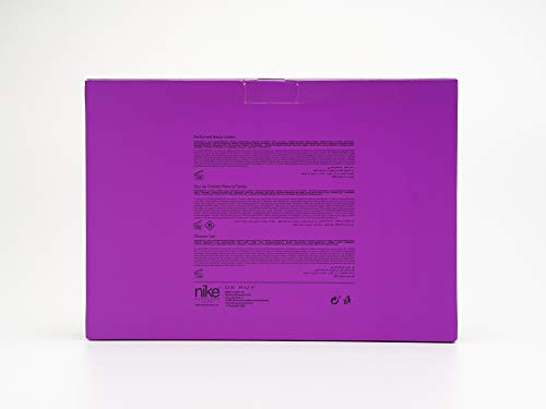 Nike Ultra Purple Woman EdT 100ml/ Gel Baño 75ml/ Body Lotion 75ml