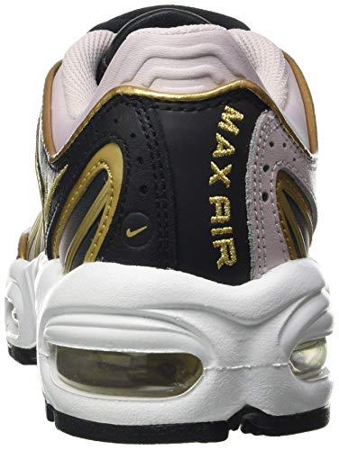 Nike W Air MAX Tailwind IV LX, Zapatillas para Correr para Mujer, Black/Metallic Gold/Barely Rose, 42 EU