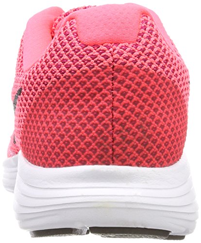 Nike Wmns Revolution 3, Zapatillas de Trail Running para Mujer, Rosa (Hot Punch/Black/Aluminum/White 602), 35.5 EU