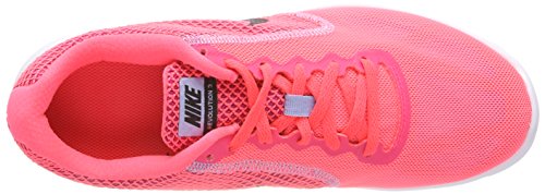 Nike Wmns Revolution 3, Zapatillas de Trail Running para Mujer, Rosa (Hot Punch/Black/Aluminum/White 602), 35.5 EU