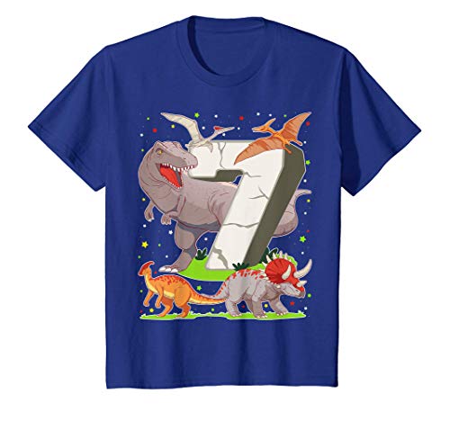 para niños de 1 a 7 años DHASIUE camiseta de manga larga de algodón Sudadera de dinosaurio para niños 