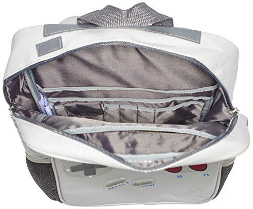 Nintendo BP201501GBA Mochila Poliéster, Poliuretano Negro, Gris - Mochila para portátiles y netbooks (Poliéster, Poliuretano, Negro, Gris, Hook/Zipper Closure, 350 mm, 50 mm, 450 mm)