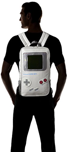 Nintendo BP201501GBA Mochila Poliéster, Poliuretano Negro, Gris - Mochila para portátiles y netbooks (Poliéster, Poliuretano, Negro, Gris, Hook/Zipper Closure, 350 mm, 50 mm, 450 mm)
