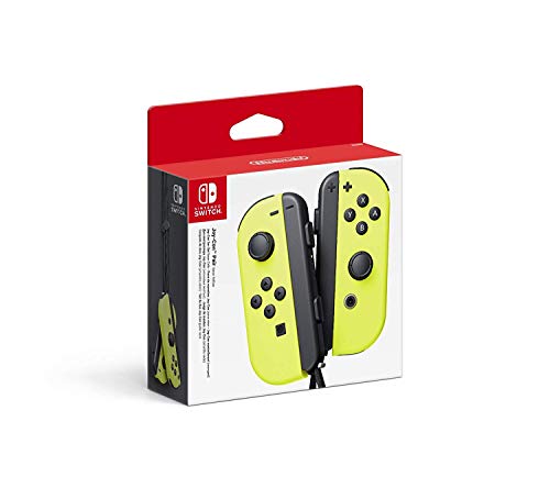 Nintendo - Set De Dos Mandos Joy-Con Izquierda Y Derecha, Color Amarillo Neón (Nintendo Switch)