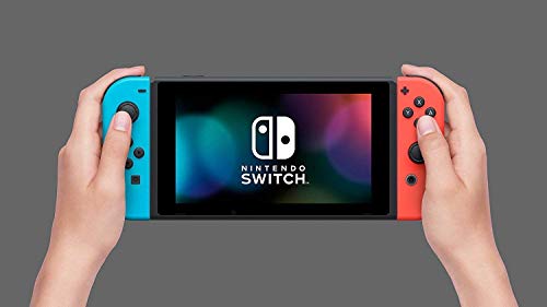 Nintendo Switch - Consola (Estándar) - Azul Neón/Rojo Neón+ Bono 35€ eShop (Código de descarga)