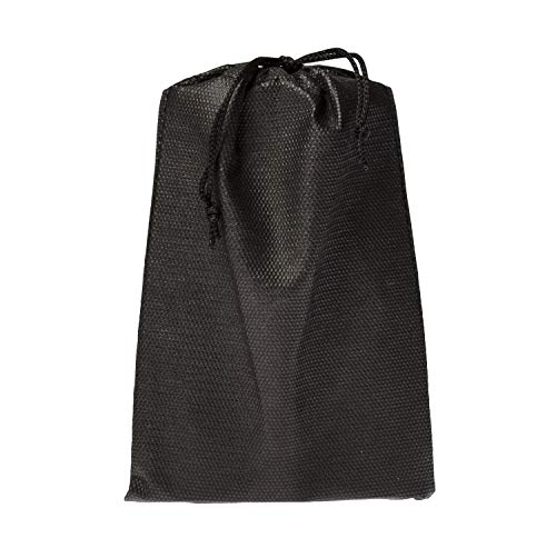 Nippes Solingen - Set de manicura, 3 piezas, estuche de piel de vacuno auténtica, con botón a presión, Nippes Premium Line, color negro y marrón