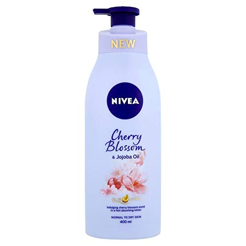 NIVEA Cherry Blossom and Jojoba Oil in Lotion, 400 ml