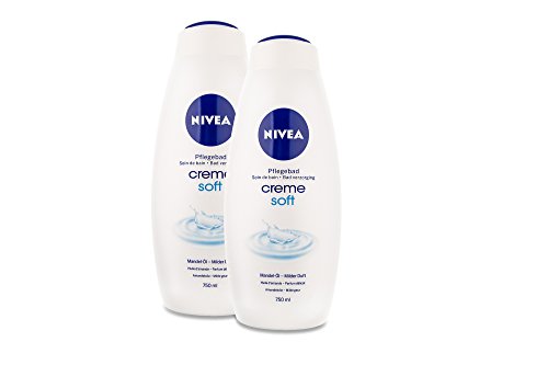 Nivea - Creme soft, crema de ducha, pack de 2, (2 x 750 ml)