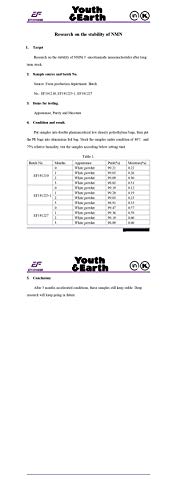 NMN Nicotinamida Mononucleótida Pura En Polvo – NMN Sublingual de Acción Rápida - Potenciador de NAD+ - Suplemento Anti-edad y Antioxidante Potente Certificado - Youth & Earth (15g)