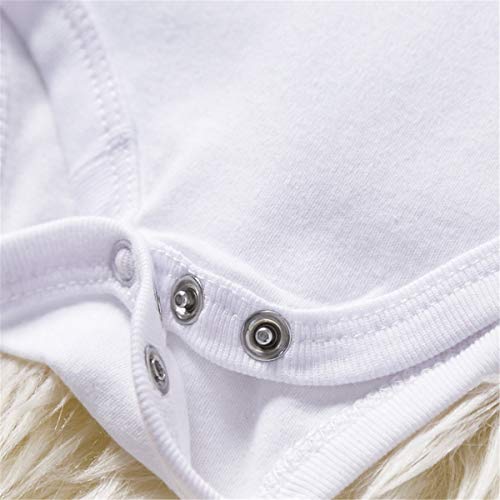 NNJXD Recién Nacida Tutú Primer Cumpleaños 3 Piezas Trajes Mameluco + Falda y Diadema Tamaño (1) 1 Año Negro