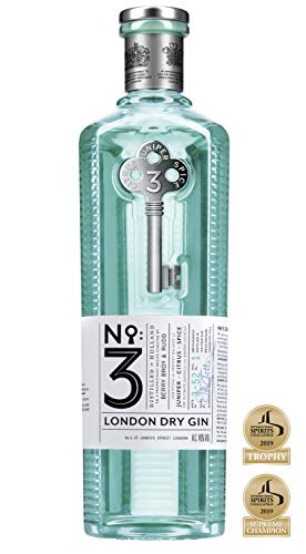No. 3 London Dry Gin Ginebra - 700 ml
