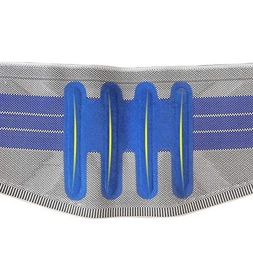 No-branded Cinturón recortador de Cintura Kit Adelgazante Envoltura for la pérdida de Peso Quemador de Grasa estomacal Espalda Baja y Soporte Lumbar Best Four Seazon LCZCZL (Color : Gris, Size : L)