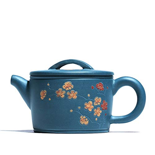 No-branded Tetera Yixing Tea Cup Fragancia del azulejo Verde Kits Tetera Tetera portátil Tetera Arena Pot GMXCC (Color : Hanwa Set)