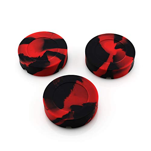 No se romperá-4 Piezas Cenicero Antiadherente de Caucho de Silicona Ceniceros Exterior contra Cenizas Volantes de diámetro Cenicero Parabrisas para Proteger contra Cenizas Volantes