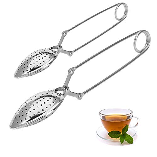 Nobrand Filtro The Infusion/Infusor de té de acero inoxidable/Escurridor apto para cualquier té fumo/acero inoxidable/2 piezas