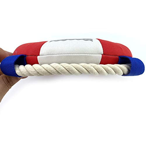 Nobrand TAAGEY Pet Lifebuoy lanzando juguetes para perro cachorro limpia los dientes cuerda de algodón para masticar pequeños medianos grandes productos para mascotas