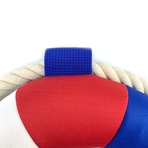 Nobrand TAAGEY Pet Lifebuoy lanzando juguetes para perro cachorro limpia los dientes cuerda de algodón para masticar pequeños medianos grandes productos para mascotas