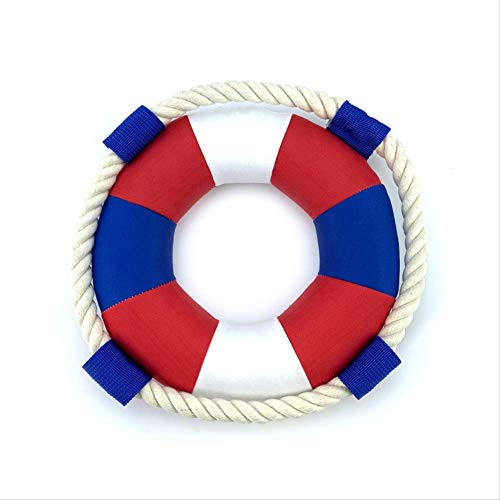 Nobrand TAAGEY Pet Lifebuoy lanzando juguetes para perro cachorro limpia los dientes cuerda de algodón para masticar pequeños medianos grandes productos para mascotas
