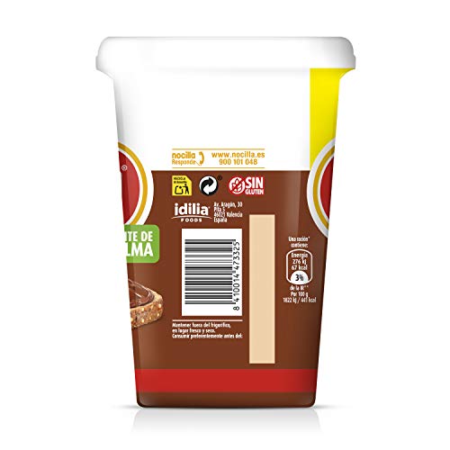 Nocilla Original 0% Azúcares Añadidos - Sin Aceite de Palma - 550g
