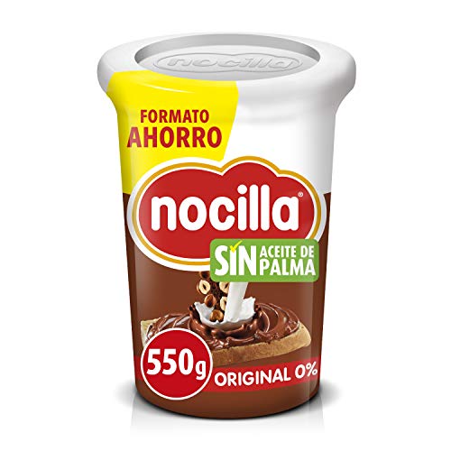 Nocilla Original 0% Azúcares Añadidos - Sin Aceite de Palma - 550g