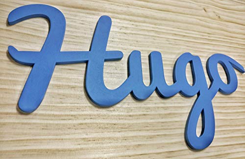 Nombres decorativos infantil de madera, regalos únicos y originales para decoraciones de pared. Nombre puerta habitación, Regalos personalizados boda bautizo comunión