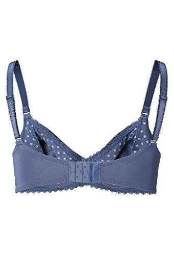 Noppies Deluxe Geo Lace Triangle Nursing Bra Sujetador premamá, Luz de Luna, 85D para Mujer