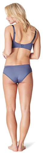 Noppies Deluxe Geo Lace Triangle Nursing Bra Sujetador premamá, Luz de Luna, 85D para Mujer