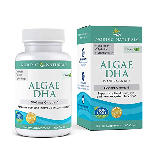 Nordic Naturals P35476 Algas DHA, 500Mg - 60 Cápsulas Blandas 60 Unidades, 80 g