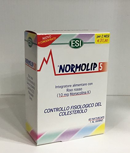 NORMOLIP 5 CONTROL COLESTEROL Y TRIGLICÉRIDOS 120 CÁPSULAS