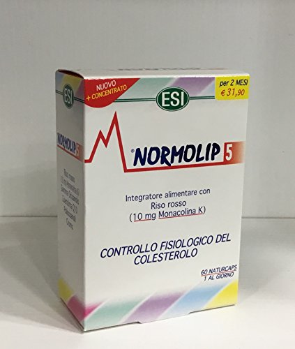 NORMOLIP 5 CONTROL COLESTEROL Y TRIGLICÉRIDOS 60 CÁPSULAS