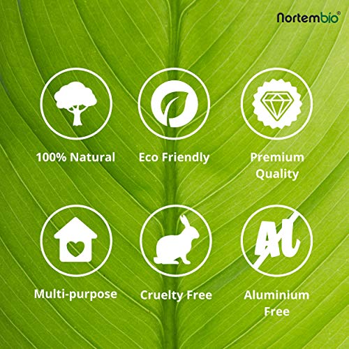 Nortembio Bicarbonato de Sodio 5 Kg, Insumo Ecológico de Origen Natural, Libre de Aluminio, EBook Incluido.